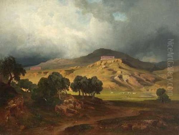 Italienische Landschaft (agrigent?) - view 1