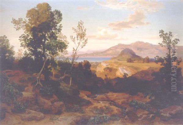 Sudliche Gebirgslandschaft Am See - view 1