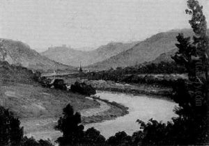 Das Neckartal Bei Neckargemund Das Neckartal Bei Neckargemund