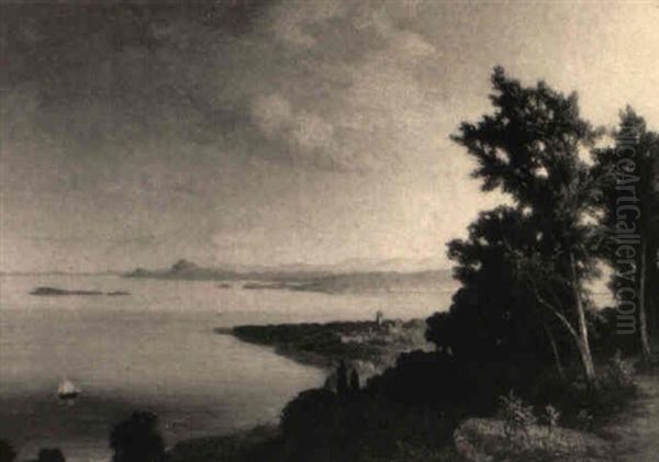 Italienische Kustenlandschaft - view 1