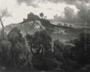 Heranziehendes Gewitter by Bernhard Fries