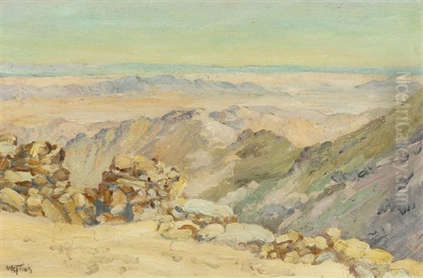 The Desert From The Laguna Mts - view 1