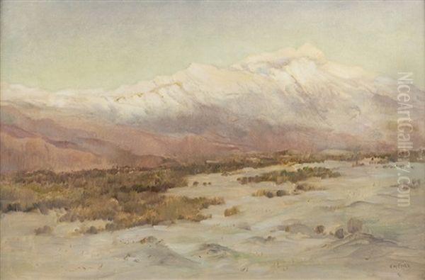 San Jacinto Mountain From Desert - view 1