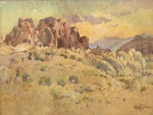 Cliffs Of The Ragged Rocks by Charles Arthur Fries