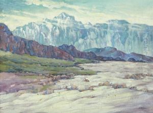 The Sierra Nevada Mts. Near Lone Pine