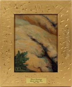 Desert Scene by Charles Arthur Fries