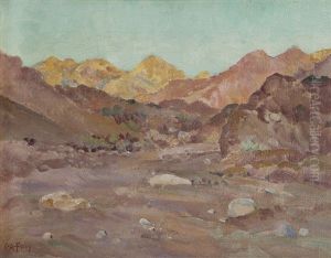 Awakening, Early Morn, Painted Canyon by Charles Arthur Fries