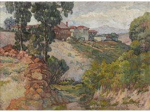 On Mission Hills by Charles Arthur Fries