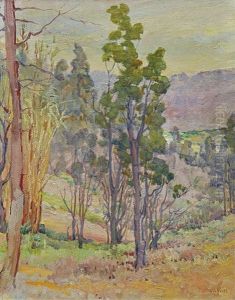 In Balboa Park by Charles Arthur Fries