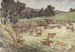 The Roundup by Charles Arthur Fries