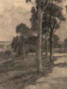 Overlooking San Diego Bay by Charles Arthur Fries