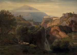 Tivoli (grosser Wasserfall Mit Vesta- Und Sibyllentempel)