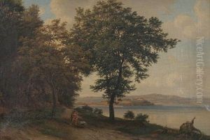 In Der Hohenegg (konstanz) Mit Blick Auf Den Uberlinger See Und Die Insel Mainau by Wilhelm Fries