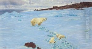 Snow Play by Richard Bernhardt Louis Friese