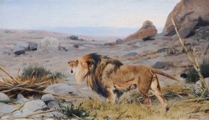 Roaring Lion by Richard Bernhardt Louis Friese