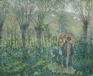 En Promenade by Frederick Carl Frieseke