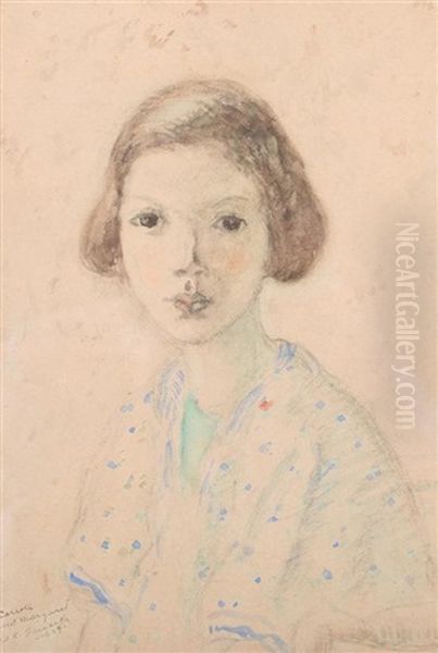Portrait Of A Young Girl - view 1