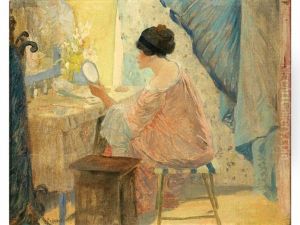 The Dressing Table by Frederick Carl Frieseke