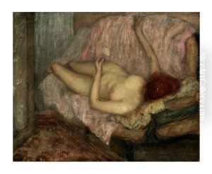 Reclining Nude by Frederick Carl Frieseke