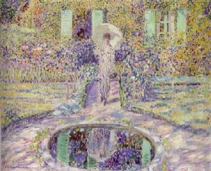 The Garden by Frederick Carl Frieseke