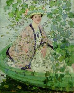 On The Epte by Frederick Carl Frieseke