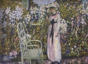 White Lilies by Frederick Carl Frieseke