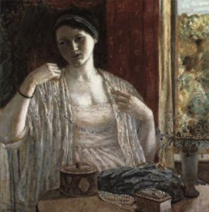 Girl With A Necklace by Frederick Carl Frieseke