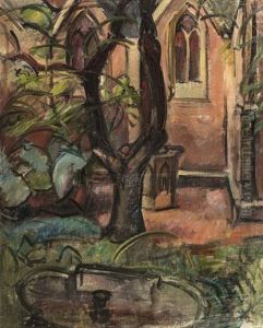 Le Jardin Pres De L'eglise by Achille-Emile Othon Friesz