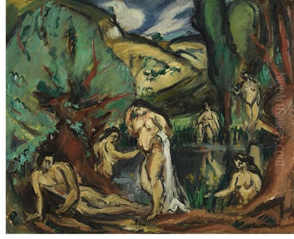 Les Baigneuses - view 1