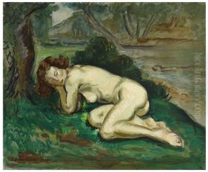 Nu Allongee by Achille-Emile Othon Friesz