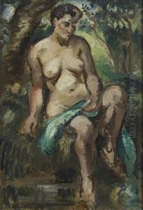 Faunesse, 1928 by Achille-Emile Othon Friesz