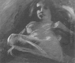 Red Haired Nude by Frederick Trapp Friis