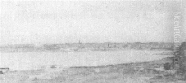 View Of A Town Across An Inlet - view 1