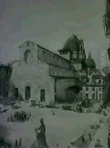 Florence, Piazza S. Lorenzo - view 1