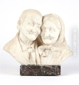 An Elderly Couple by Antonio Frilli