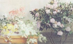 Spring Flowers by Johanne Nicoline Louise Frimodt