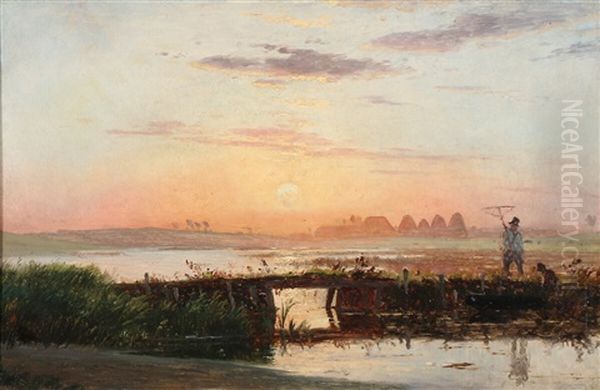 Evening, West Jutland - view 1