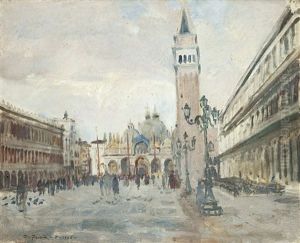 Venezia Da Piazza San Marco by Donato Frisia
