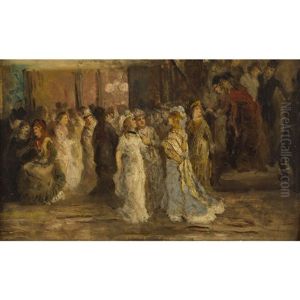 The Tavern, Cremorne Gardens by William Powell Frith