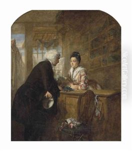 The Glove Seller: A Scene From Sterne's 'sentimental Journey' by William Powell Frith