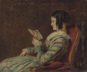 Isabelle Frith Reading by William Powell Frith