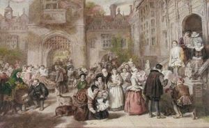 Becoming Of Age In A Far Country by William Powell Frith