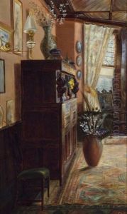 A Victorian Room by William Powell Frith