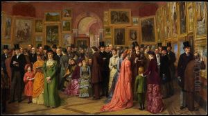 The Private View by William Powell Frith