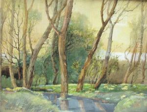 Oa Budding Yearo by Reginald Harry Austin