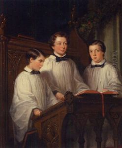 Choristers At Christmas by William Powell Frith
