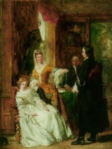 The Love Token by William Powell Frith