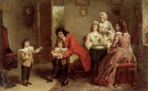 Scene From Vicar Of Wakefield by William Powell Frith