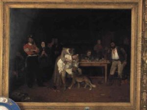 A Tavern Scene by William Powell Frith