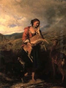 The Pet Fawn by William Powell Frith